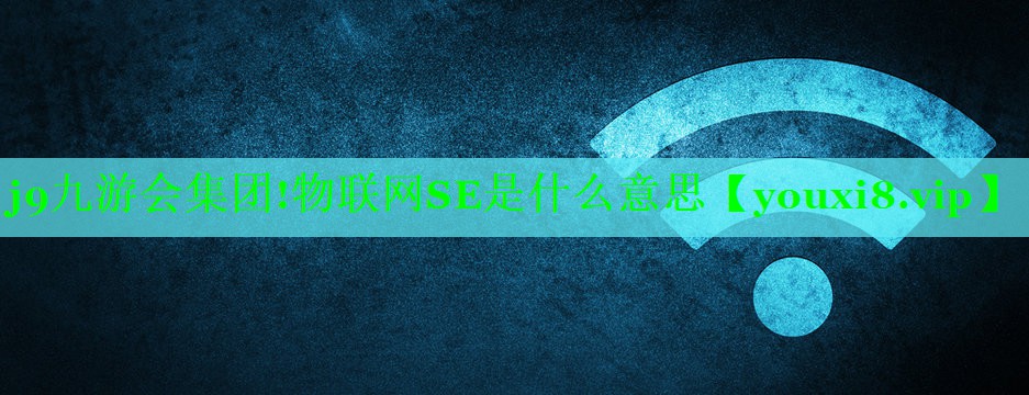 j9九游会集团!物联网SE是什么意思